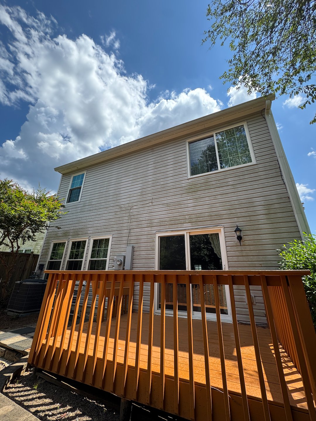Residential House Washing in Alpharetta GA for Vinyl Siding Restoration Thumbnail