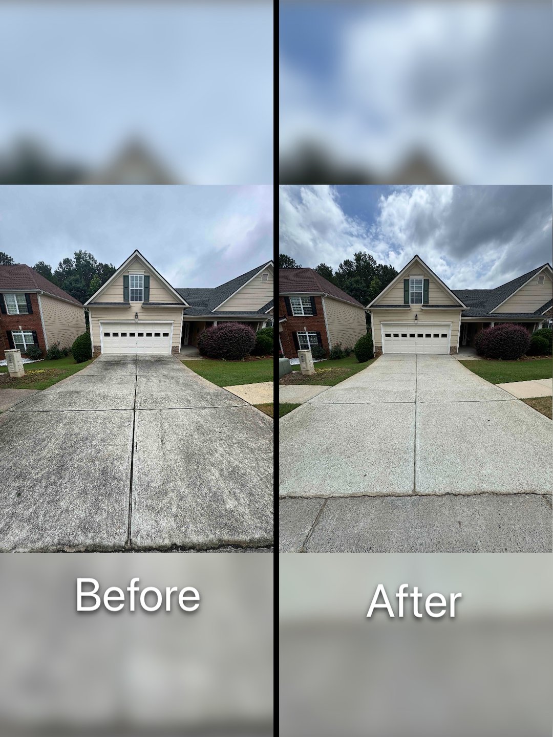 Residential Pressure Washing in Auburn GA for Driveway Patio Porch and Sidewalks Thumbnail